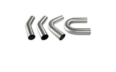 Mandrel Bend 4" (101mm) - 30 to 180 Degree - 304 STAINLESS Brushed