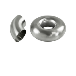 Mandrel Bend 4" (101mm) - 90 to 360 Degree - 304 STAINLESS Brushed
