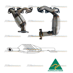 MANIFOLD CAT CONVERTER KIT - Mazda Tribute EP 3.0L V6 (2001-2008) E3