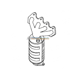 MITSUBISHI LANCER CG CH CJ 2.0LT 2003-06 MANICAT MANIFOLD CAT CONVERTER