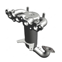 Manifold Cat Converter Ford Fiesta WP WQ WS 1.6L Hatch (2004-10)