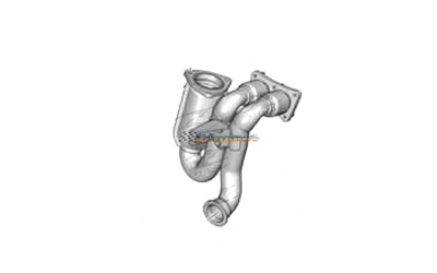 PEUGEOT 406 / 607 3.0LT V6 2000-ON REAR MANICAT CAT CONVERTER