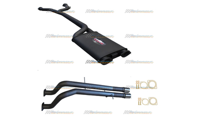 FORD FALCON AU V8 UTE 2.5" MANTA TWIN EXHAUST SYSTEM