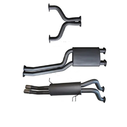 Twin 2.5" Cat Back Exhaust - Ford Falcon BA BF V8 Ute
