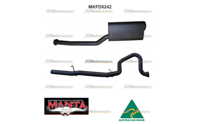 FORD FAIRLANE / LTD NC DC V8 5.0LT 2.5" SINGLE MANTA EXHAUST SYSTEM