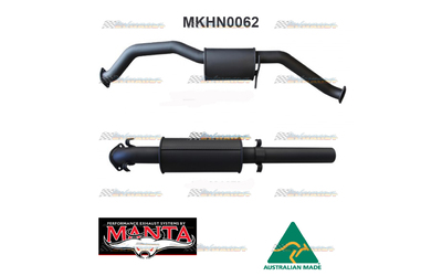 HOLDEN COMMODORE VP VR VS SEDAN IRS V8 5.0LT 3" CATBACK EXHAUST SYSTEM