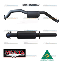 HOLDEN COMMODORE VP VR VS SEDAN IRS V8 5.0LT 3" CATBACK EXHAUST SYSTEM