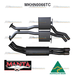 HOLDEN COMMODORE VP VR VS SEDAN IRS V8 5.0LT TWIN 2.5" CATBACK EXHAUST SYSTEM TC