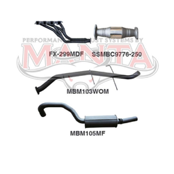 Extractors & 2.5" Exhaust - Holden Commodore VN-VS 5.0L V8 Ute Wag