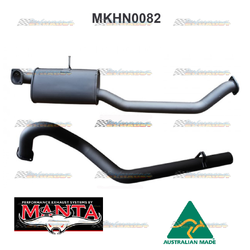 HOLDEN COMMODORE VN VP VR VS WAGON UTE V8 5.0LT 3" CATBACK EXHAUST 1 MUFFLER