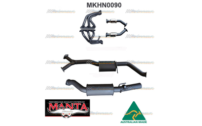 HOLDEN COMMODORE VT VX VY V6 MANTA EXTRACTORS CATS 3" CATBACK EXHAUST SYSTEM