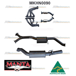 HOLDEN COMMODORE VT VX VY V6 MANTA EXTRACTORS CATS 3" CATBACK EXHAUST SYSTEM