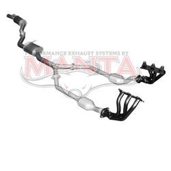 Extractors, Cats & 3" Exhaust - Holden Commodore VZ 3.6L Alloytec V6 Sedan