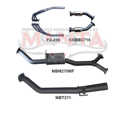 Extractors, Cats & 3" Exhaust - Holden Commodore VZ 3.6L Alloytec V6 Sedan