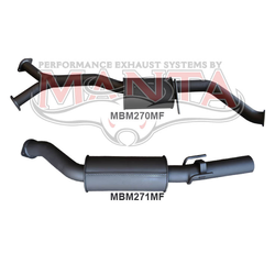 3" Cat Back Exhaust - Holden Commodore VZ 3.6L Alloytec V6 Sedan