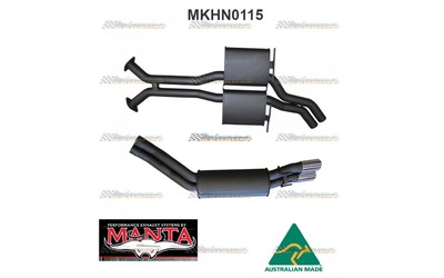 HOLDEN COMMODORE VT VX VY VZ V8 5.7LT-6.0LT SEDAN 2.5" MANTA EXHAUST