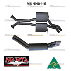 HOLDEN COMMODORE VT VX VY VZ V8 5.7LT-6.0LT SEDAN 2.5" MANTA EXHAUST