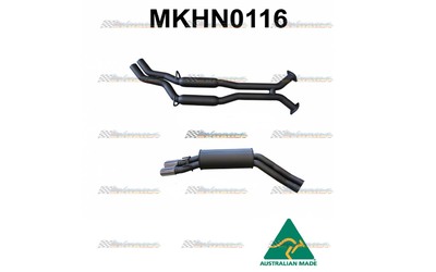 HOLDEN COMMODORE VT VX VY VZ V8 5.7LT-6.0LT SEDAN 2.5" MANTA EXHAUST