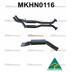 HOLDEN COMMODORE VT VX VY VZ V8 5.7LT-6.0LT SEDAN 2.5" MANTA EXHAUST