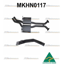 HOLDEN COMMODORE VT VX VY VZ V8 5.7LT-6.0LT SEDAN 2.5" MANTA EXHAUST