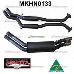 HOLDEN COMMODORE HSV VY V8 5.7LT SEDAN 2.5" MANTA CATBACK EXHAUST HOTDOG CENTRE