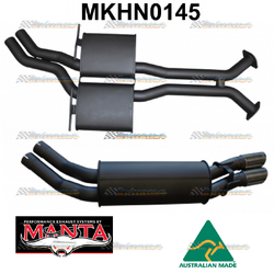 HOLDEN MONARO VX VY V8 5.7LT TWIN 2.5" MANTA CATBACK EXHAUST