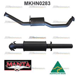 HOLDEN STATESMAN VP VQ VR VS V8 5.0LT 3" CATBACK EXHAUST SYSTEM WITH MUFFLERS