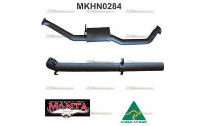 HOLDEN STATESMAN VP VQ VR VS V8 5.0LT 3" CATBACK EXHAUST SYSTEM 1 MUFFLER