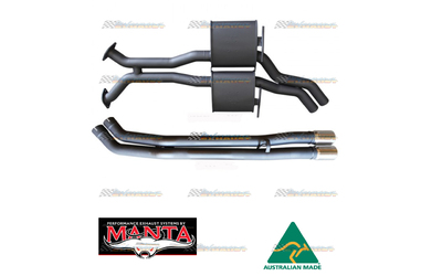 HOLDEN STATESMAN VP VQ VR VS V8 5.0LT TWIN 2.5" CATBACK EXHAUST WITH TAILPIPE TC
