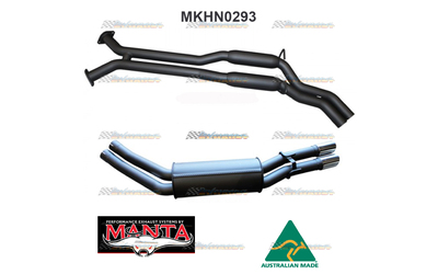 HOLDEN STATESMAN WH V8 TWIN 2.5" CATBACK EXHAUST SYSTEM WITH HOTDOGS