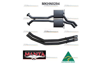 HOLDEN STATESMAN WH V8 TWIN 2.5" CATBACK EXHAUST SYSTEM WITH TAILPIPES