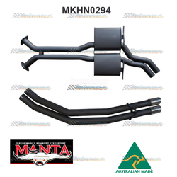 HOLDEN STATESMAN WH V8 TWIN 2.5" CATBACK EXHAUST SYSTEM WITH TAILPIPES