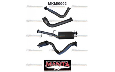 MITSUBISHI PAJERO 2006-2008 NS, NT AUTOMATIC 3.2TD MANTA 3" EXHAUST