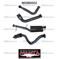 MITSUBISHI PAJERO 2006-2008 NS, NT AUTOMATIC 3.2TD MANTA 3" EXHAUST
