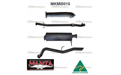 MITSUBISHI TRITON ML MN 2.5LT TD 3" MANTA EXHAUST