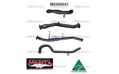 NISSAN PATROL GU 3.0TD Y61 WAGON MANTA EXHAUST 3" TURBO BACK