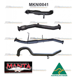 NISSAN PATROL GU 3.0TD Y61 WAGON MANTA EXHAUST 3" TURBO BACK