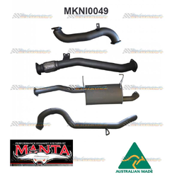 NISSAN PATROL GU 3.0LT TD Y61 WAGON MANTA EXHAUST 3" TURBO BACK