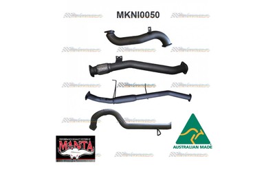 NISSAN PATROL GU 3.0LT TD Y61 WAGON MANTA EXHAUST 3" TURBO BACK