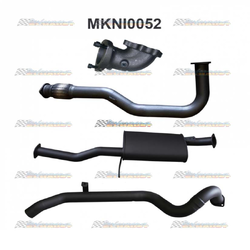 3" Turbo Back Exhaust - Nissan Patrol Y61 GU 4.2L TD Ute  - Leaf & Coil Models