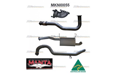 NISSAN PATROL GU WAGON 4.2LT TD 3" ALUMINISED MANTA EXHAUST