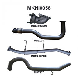 NISSAN PATROL GU WAGON 4.2LT TD 3" ALUMINISED MANTA EXHAUST