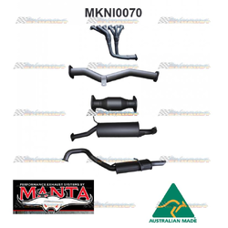 NISSAN PATROL Y61 GU 4.8 MANTA FULL EXHAUST 2.1/2" SYSTEM WITH EXTRACTORS