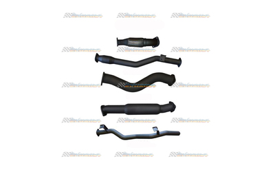 TOYOTA LANDCRUISER VDJ79 V8 D/CAB 3" MANTA TURBOBACK EXHAUST WITH CAT & HOTDOG