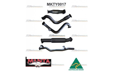 TOYOTA LANDCRUISER 78 SERIES TROOP CARRIER 4.5TD MANTA TURBO BACK 3" EXHAUST