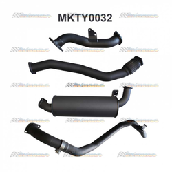 TOYOTA LANDCRUISER HDJ80 SERIES 3" MANTA TURBO BACK EXHAUST