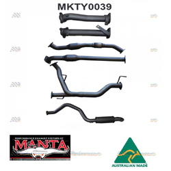 TOYOTA LANDCRUISER 200 SERIES 4.5LT V8 DUAL 2.1/2" INTO 3" MANTA EXHAUST