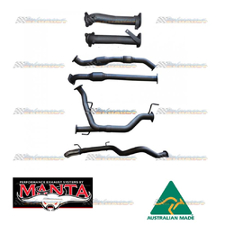 TOYOTA LANDCRUISER 200 SERIES 4.5LT V8 DUAL 2.1/2" INTO 3" MANTA EXHAUST