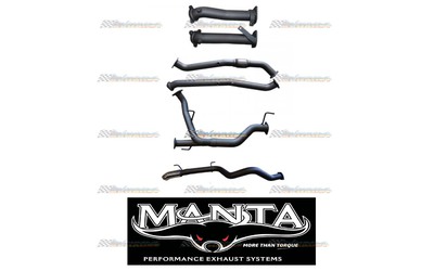 TOYOTA LANDCRUISER 200 SERIES 4.5LT V8 DUAL 2.1/2" INTO 3" MANTA EXHAUST