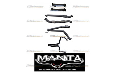 TOYOTA LANDCRUISER 200 SERIES 4.5LT V8 TWIN/DUAL 3" EACH SIDE MANTA EXHAUST